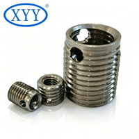 Nitronic60 307/308 Three Hole Self Tapping Insert for Heat Treatment Workshops High Creep Resistance Self Tapping Insert