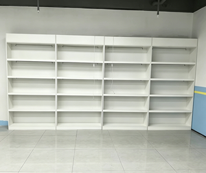 <span class=keywords><strong>Vitrine</strong></span> d'exposition en bois avec éclairage LED, multi-niveaux, sur mesure pour boutique de détail - Product Image 5