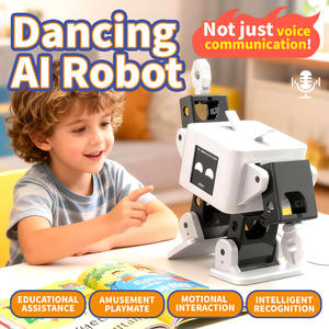Robot intelligent programmable avec IA, apprentissage vocal, chat vocal, chant et danse, jouet électronique <span class=keywords><strong>en</strong></span> plastique - Product Image 3