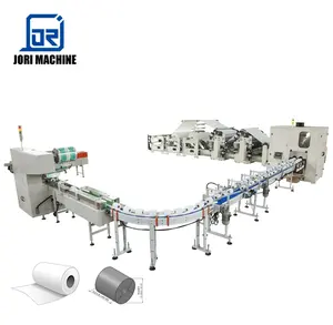 Business Starting Embossing Toilet Tissue Paper Roll Printing Making Packing Production Line Price