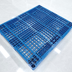 Tugas Berat 1200x1000mm Dek <span class=keywords><strong>Jala</strong></span> Biru Bahan PP Palet Eropa Masuk 4 Arah Ramah Lingkungan Untuk Pengunaan Pengemasan Logistik - Product Image 5