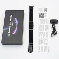 Pulsera Inteligente G69 sin Pantalla, Detección de Temperatura Corporal, Frecuencia Cardíaca, Relojes de Salud, Monitor de Actividad Física Deportiva