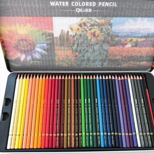 Matite Colorate Idrosolubili Set da 12, 24, 36, 72 e 120 Colori con Scatola in Metallo per <span class=keywords><strong>Disegno</strong></span> e Pittura Artistica - Product Image 4