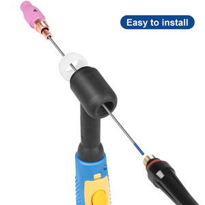 10 unidades de electrodos de tungsteno panchromáticos de 2.4x175 mm, varillas de tungsteno para máquina de soldar con función TIG - Product Image 5