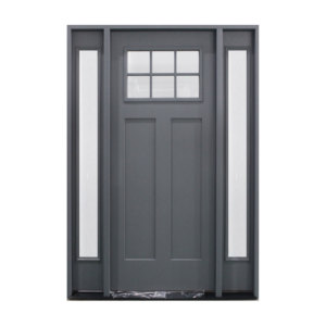 Pintu Fiberglass yang Terlihat Seperti Kayu Asli Desain Modern untuk Penggunaan Eksterior Bahan Komposit Tahan Lama & Bebas Busuk - Product Image 6