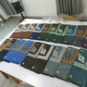 <span class=keywords><strong>Sciarpa</strong></span> Keffiyeh in <span class=keywords><strong>Lana</strong></span> Yemenita e Saudita Ricamata, Stile Kashmir, con Ricami Islamici, per Uomo - Product Image 4