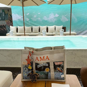 Túi quyến rũ phụ kiện treo da quyến rũ thẻ du lịch thẻ hành lý năm cánh sao Mặt dây chuyền túi xách túi trang trí - Product Image 6