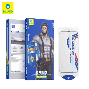 <span class=keywords><strong>Protector</strong></span> de Pantalla de Privacidad <span class=keywords><strong>BLUEO</strong></span> HD Brillante para iPhone 17 Pro Max, Vidrio Templado con Herramientas de Fácil Instalación - Product Image 1