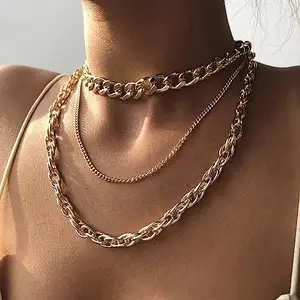 SC güzel takı kolye özel 925 ayar gümüş 18k 14k altın kaplama erkekler kadınlar için Hiphop zincir Miani küba Link zinciri