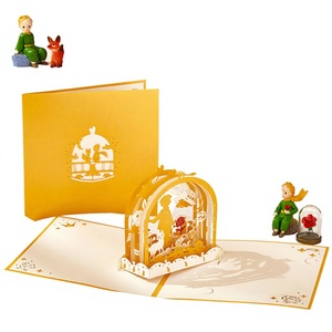 การ์ดอวยพรวันทานาบาตะแบบ<span class=keywords><strong>สาม</strong></span><span class=keywords><strong>มิติ</strong></span> ของขวัญสำหรับแฟนหนุ่ม สไตล์เกาหลี ทำมือ DIY การ์ดกระดาษขนาดเล็ก ผลิตในจีน ใช้แทนลายมือเขียน - Product Image 1