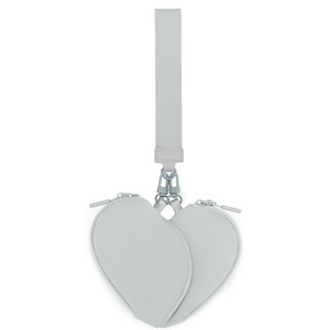 Porte-clés étanche en forme de cœur avec double <span class=keywords><strong>poche</strong></span>, mini pochette légère pour le rangement des petits objets au quotidien - Product Image 5
