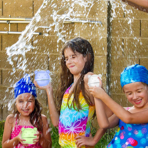 Ballons d'eau réutilisables, auto-scellants, à remplissage rapide, bombes à eau, jouets d'été pour enfants, plage, piscine, extérieur - Product Image 5