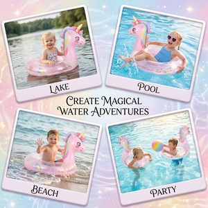 Graziosi Anelli da Nuoto Gonfiabili in PVC con Design Cartoon Lexing <span class=keywords><strong>Moko</strong></span> 70 #   Gonfiabili per Bambini, Tubi Galleggianti, Materassini Acquatici, Zattere per Feste in Spiaggia, Per Tutte <span class=keywords><strong>le</strong></span> Stagioni - Product Image 2