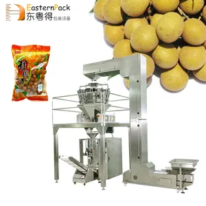 Máquina de embalagem de frutas molhada, inteiramente automática para fabricação de máquinas grão e porca do cão saco de mortar seco máquina de embalagem de alimentos molhados