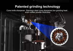 เครื่องชงกาแฟเอสเพรสโซ่กำลังสูง 2800 วัตต์ ยี่ห้อ Italy Kitchen ตัวเครื่องสแตนเลส ผลิตในจีน ราคาคุ้มค่า ตั้งโปรแกรมได้ - Product Image 4