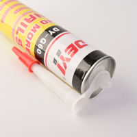 Colle adhésive sans clou SBS pour usage domestique, forte adhérence pour le métal dans la décoration de la cuisine et de la salle de bain