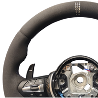 Volant en Alcantara pour BMW M3 M5 M4 X3 X5 X7 F10 F01 F15 F30 F20 F31 F32 F34 F36 F48 F25 E70 E87 E90 E91 E92 E60 F02 F11