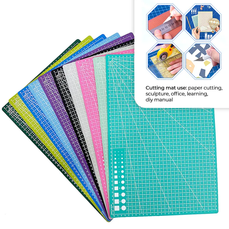 Quality Wholesale Novelty Pattern cutting mat Eco friendly Double Sided Craft cutting mat 60x90