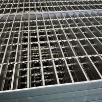 Grille en aluminium et acier au carbone antidérapante, durable, résistante au feu, pour marches d'escalier, atelier, entrepôt, design moderne