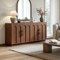 Commode à 3 tiroirs en bois style ferme moderne, organisateur pour salle à manger et chambre, table de chevet haute, sécurité renforcée, robuste et conforme aux normes