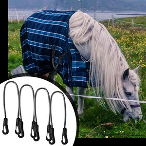 Sangles pour couverture de cheval Vincreem, 40 cm, élastiques réglables avec clips à double extrémité pour l'entretien des chevaux - Product Image 5