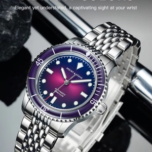 SP0033 Montre de plongée 39 mm très vendue, montre automatique de luxe pour homme en acier inoxydable, verre saphir, étanche 200 m - Product Image 3