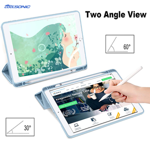 2022 nuovo arrivo Cover morbida in Silicone PU alla moda con custodia portapenne Cover per Tablet per iPad 10.2 9a generazione 2021 - Product Image 3