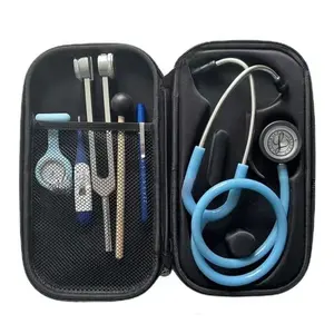 Tıbbi cerrahi teşhis aracı tıbbi için naylon torba ile stetoskop kitleri