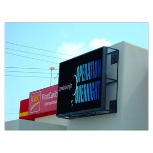 Uhled Kleine Elektronische Billboard Outdoor Bord P6 Video Wall Full Color Led Display