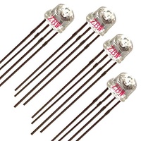 ZBW 3mm 5mm 8mm 10mm a mené la diode, vert bleu jaune rouge Orang ambre blanc violet rose rvb diode électroluminescente, LED plate ovale ronde