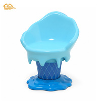 Ensemble table et chaises en PRV durable pour l'extérieur, mobilier commercial étanche pour la décoration de salons, cafés, centres commerciaux et magasins de desserts et de crèmes glacées