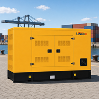 Groupe électrogène diesel super silencieux Parkins 125 kVA 100 kW triphasé 400 V 50/60 Hz avec ATS pour centre de données