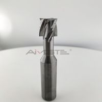 Fraise à rainurer en T en carbure de précision sur mesure pour guides de machines-outils