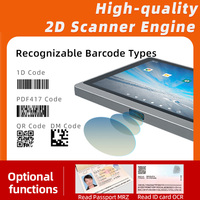 XT802E XTIOT Loyalty Payments Check-In-Treue kartens tempel QR-Code Code128 Barcode-Leser KIOSK Price Checker