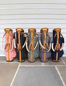 Bolsas de <span class=keywords><strong>Golf</strong></span> Personalizadas de Estilo Clásico Sunday Walker, las Mejores Bolsas de <span class=keywords><strong>Golf</strong></span> Vintage de Lona Encerada Color Marfil - Product Image 6