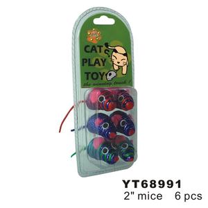 <span class=keywords><strong>Promotion</strong></span> Prix Pas Cher Stock Stocké 6 pièces Rapide Souris Chat Jouets Ensemble - Product Image 3