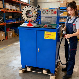 Máquina Engarzadora de Mangueras Automática Hidráulica de CA de Fábrica Original P32, de Alta Precisión y Certificación ISO - Product Image 3