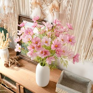 ดอกคอสมอสประดิษฐ์ CallaFloral ทำจาก PVC ยางนิ่ม สีขาว ชมพู ส้ม ม่วง แดงกุหลาบ แดงแชมเปญ ก้านเดี่ยว สำหรับตกแต่งบ้าน - Product Image 2