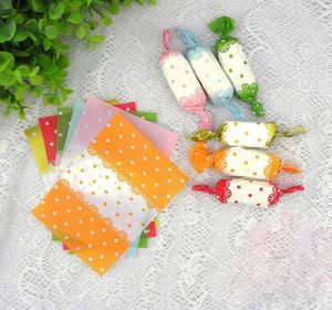 ورق تغليف حلوى التوفي الأبيض القابل للالتواء حسب الطلب، ورق تغليف الكراميل - Product Image 4