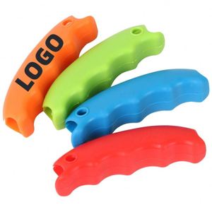 Soporte Ergonómico de Silicona sin BPA para Bolsas de Compras, Protector de Manos para Transportar Comestibles con Agujero para Llavero, Logotipo Personalizado Promocional - Product Image 1