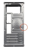 Nouveau boîtier PC avec écran LCD type-c boîtier en verre trempé M-atx sans outil pour boîtier PC de jeu