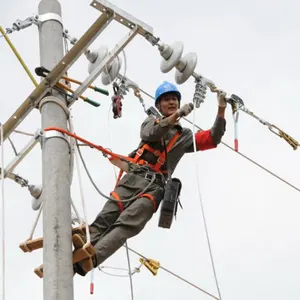 Cinturón de seguridad de escalada para trabajadores de la construcción