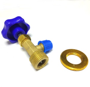 Prêt à expédier CT-338 Robinet de décharge rapide en cuivre pour bouteille de <span class=keywords><strong>gaz</strong></span> réfrigérant - Product Image 5