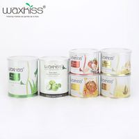 Waxkiss 800g naturel doux étain cire cire dépilatoire pour les jambes vert cheveux cire idéal pour les peaux sensibles