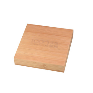 Caja de almacenamiento de insignias de bambú, caja rectangular extraíble de madera plana para colección de medallas y monedas, embalaje para regalos y manualidades - Product Image 5