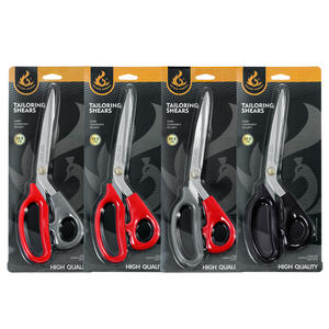 กวางฟีนิกซ์สีทอง 10" ด้ามจับพลาสติกผ้าสแตนเลสกรรไกรเย็บผ้ากรรไกรตัดเย็บชายหนุ่ม - Product Image 1