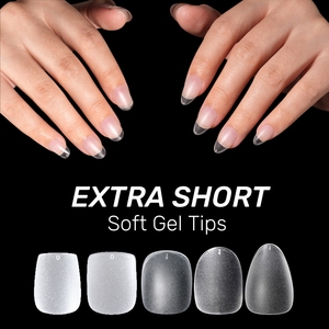 MyBeautyNails logotipo personalizado <span class=keywords><strong>uñas</strong></span> artificiales extra <span class=keywords><strong>cortas</strong></span> mate redondo ovalado almendra cuadrado XS XXS <span class=keywords><strong>gel</strong></span> <span class=keywords><strong>de</strong></span> cobertura completa x puntas <span class=keywords><strong>de</strong></span> <span class=keywords><strong>gel</strong></span> suave - Product Image 4