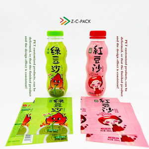 Nhãn co nhiệt PET in màu, phủ UV chống thấm, thiết kế bởi nhà máy ZhongCai, dùng cho bao bì rượu vang & rượu whisky - Product Image 1