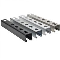 Section personnalisée en acier de construction galvanisé à chaud Unistrut C Channel Section Steel Roof Roof Trusses Strut Channel