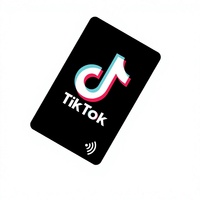 Expositor de Tarjetas de Membresía de PVC sin Contacto con Chip NFC, Código QR y Tarjeta WhatsApp Personalizada para Redes Sociales, para Uso en Hoteles